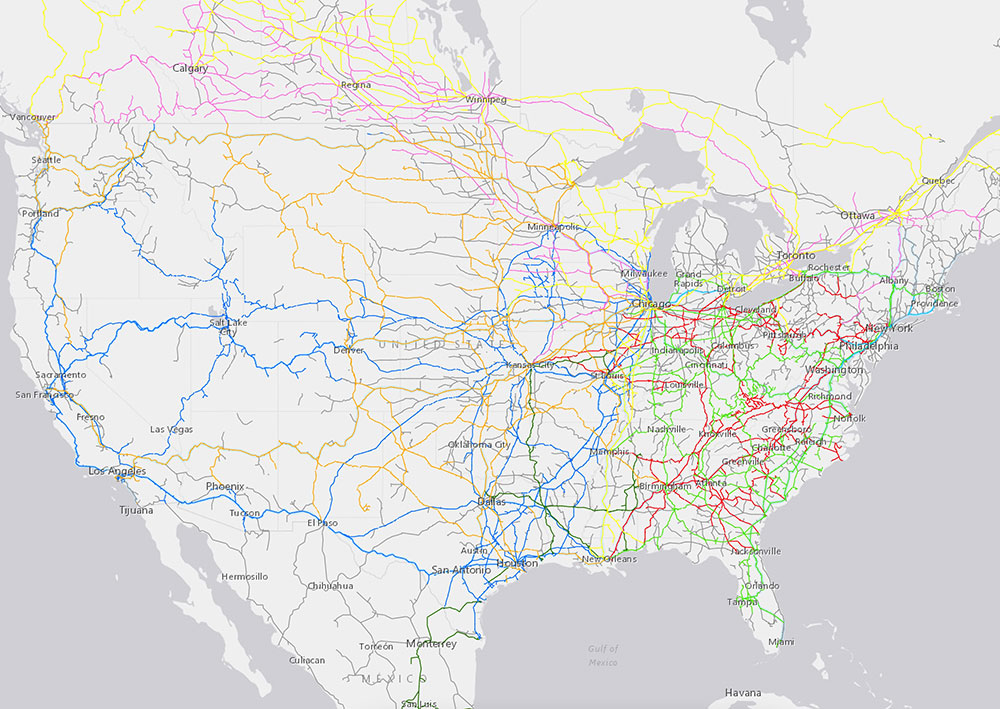 Railroad Map